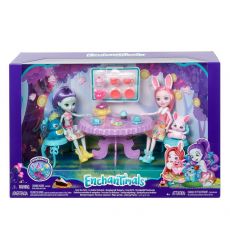 Игровой набор Enchantimals Чаепитие Пэттер Павлины и Бри Кроли