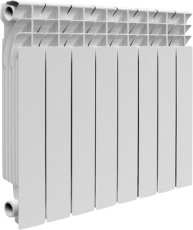 Биметаллический радиатор Royal Thermo Optimal 500 8 секций с дефектом