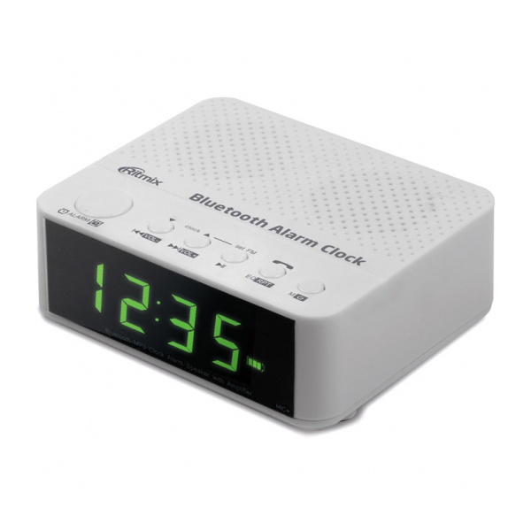 Радиобудильник Ritmix RRC-818 черный